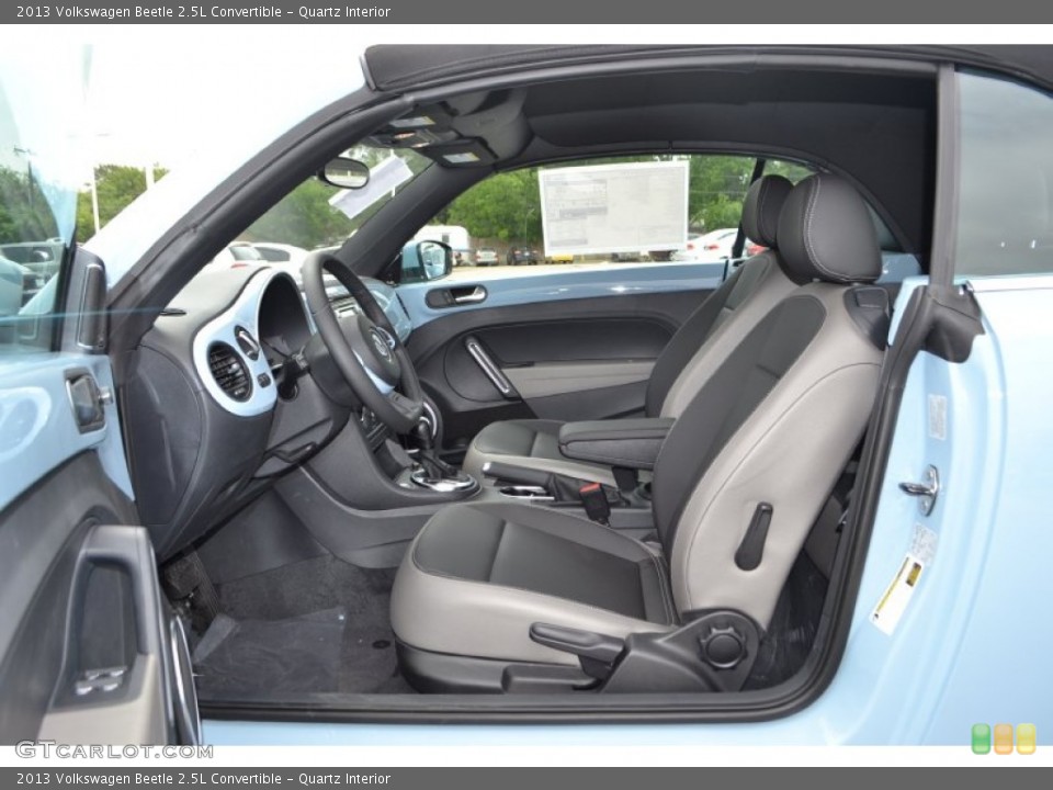Quartz Interior Photo for the 2013 Volkswagen Beetle 2.5L Convertible #81200124