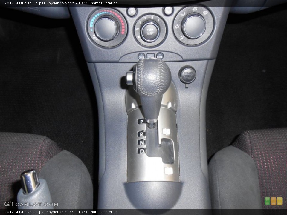 Dark Charcoal Interior Transmission for the 2012 Mitsubishi Eclipse Spyder GS Sport #81200148