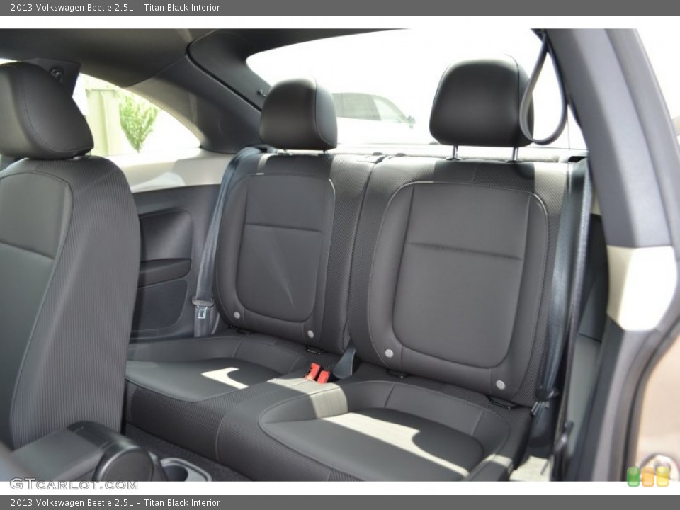 Titan Black Interior Rear Seat for the 2013 Volkswagen Beetle 2.5L #81200874