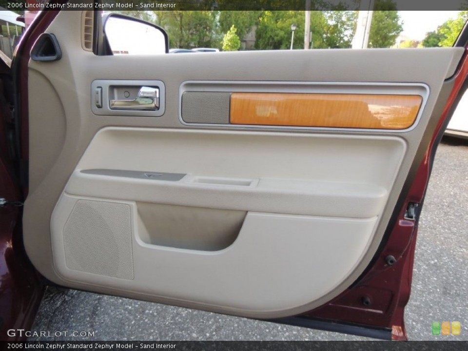 Sand Interior Door Panel for the 2006 Lincoln Zephyr  #81201806