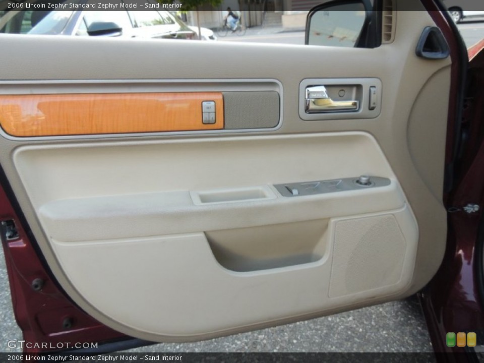 Sand Interior Door Panel for the 2006 Lincoln Zephyr  #81201852