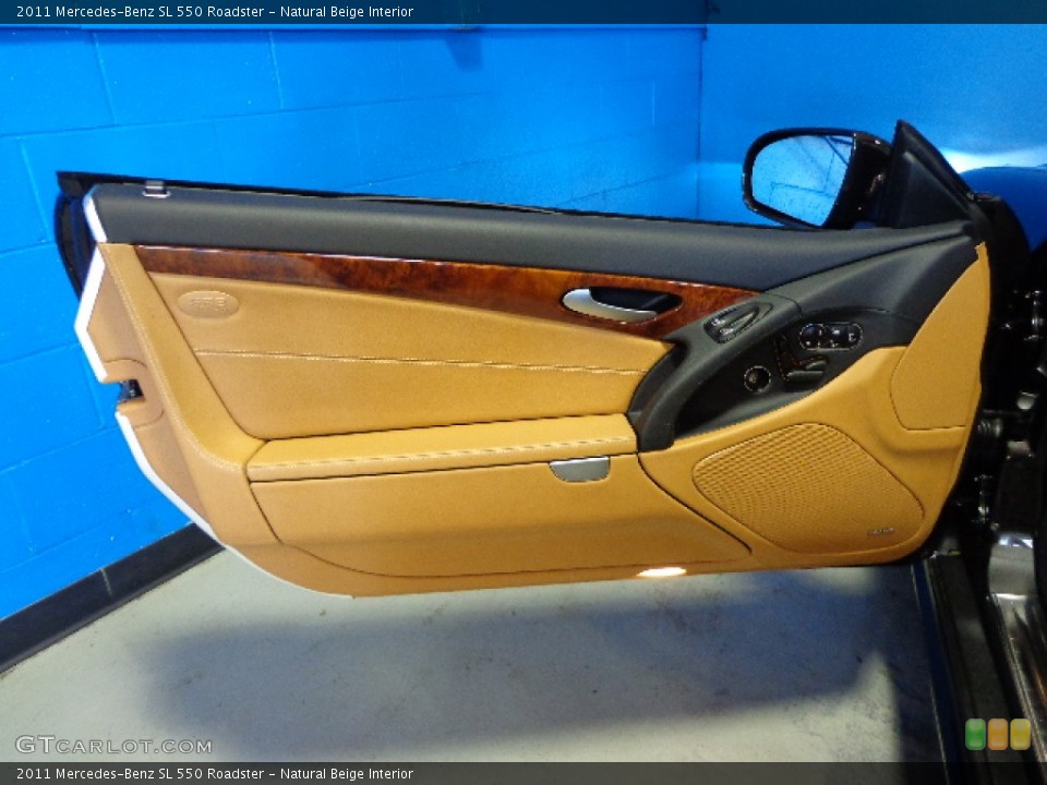 Natural Beige Interior Door Panel for the 2011 Mercedes-Benz SL 550 Roadster #81202282