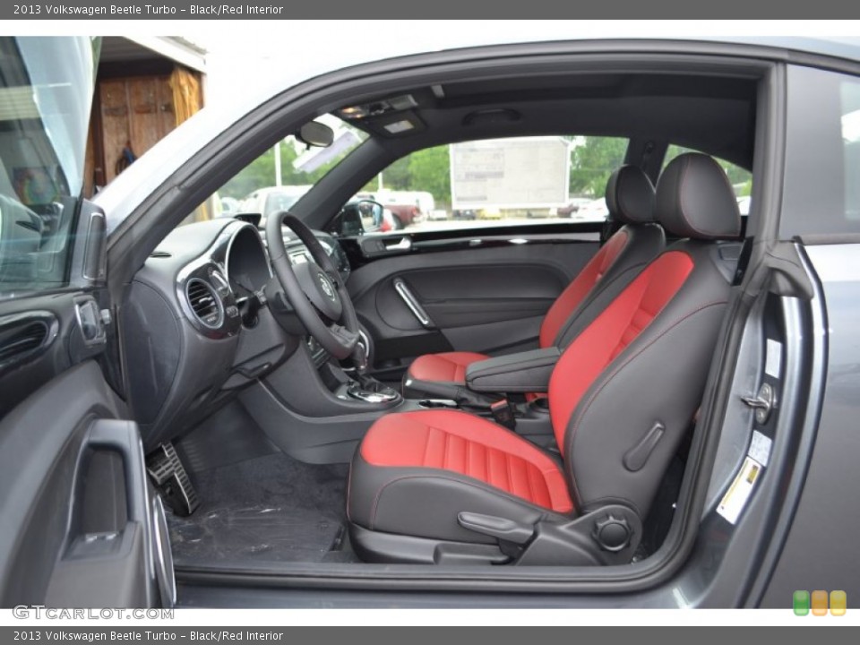 Black/Red Interior Photo for the 2013 Volkswagen Beetle Turbo #81202318