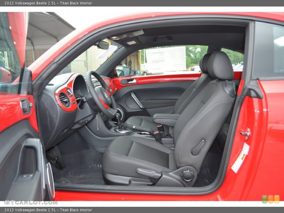 Titan Black Interior Photo for the 2013 Volkswagen Beetle 2.5L #81202464