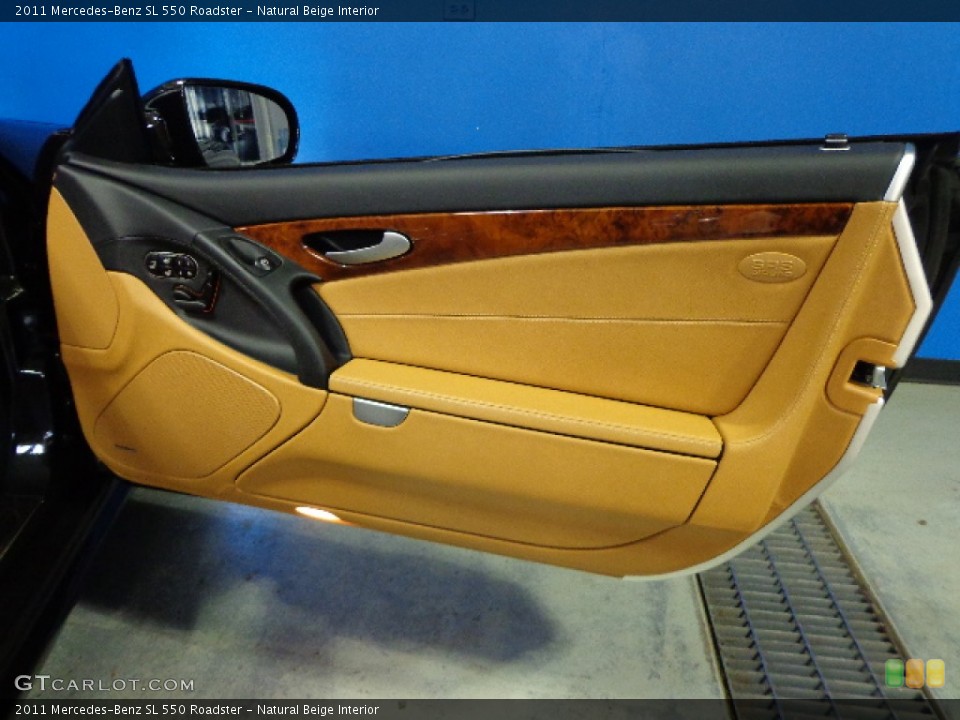 Natural Beige Interior Door Panel for the 2011 Mercedes-Benz SL 550 Roadster #81202484