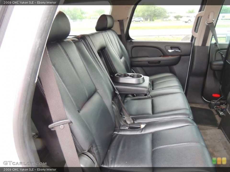 Ebony Interior Rear Seat for the 2009 GMC Yukon SLE #81202643
