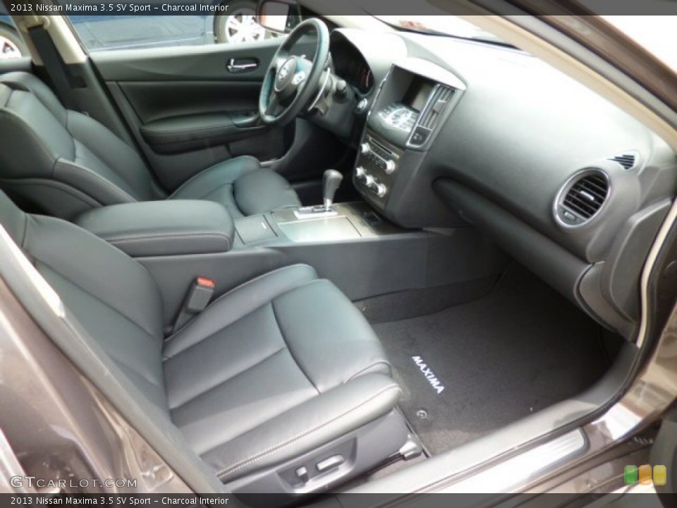 Charcoal Interior Photo for the 2013 Nissan Maxima 3.5 SV Sport #81202777