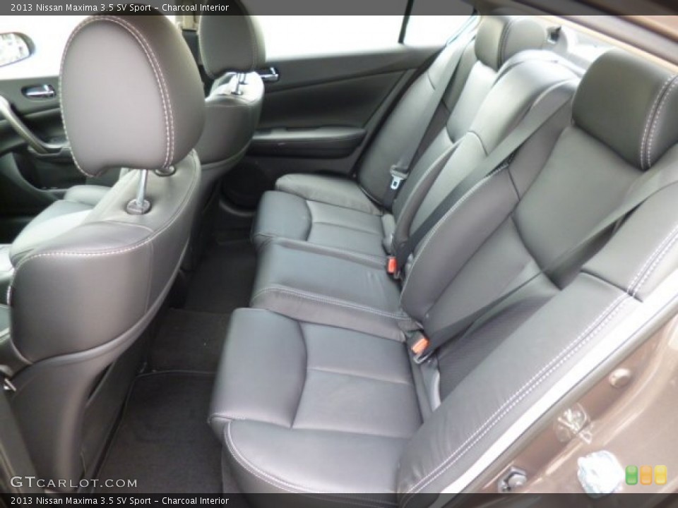 Charcoal Interior Rear Seat for the 2013 Nissan Maxima 3.5 SV Sport #81202840