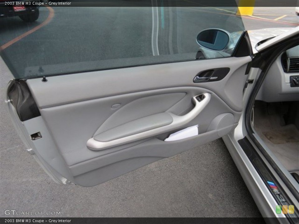 Grey Interior Door Panel for the 2003 BMW M3 Coupe #81205489