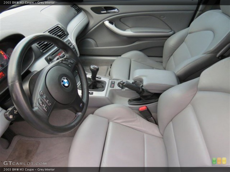 Grey Interior Photo for the 2003 BMW M3 Coupe #81205510