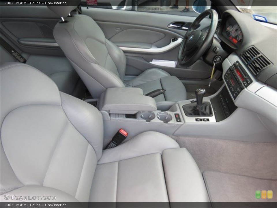 Grey Interior Photo for the 2003 BMW M3 Coupe #81205558