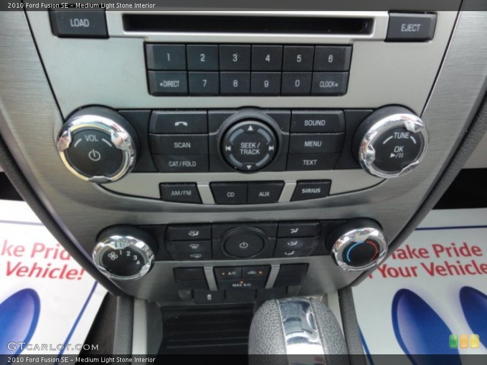Medium Light Stone Interior Controls for the 2010 Ford Fusion SE #81206059