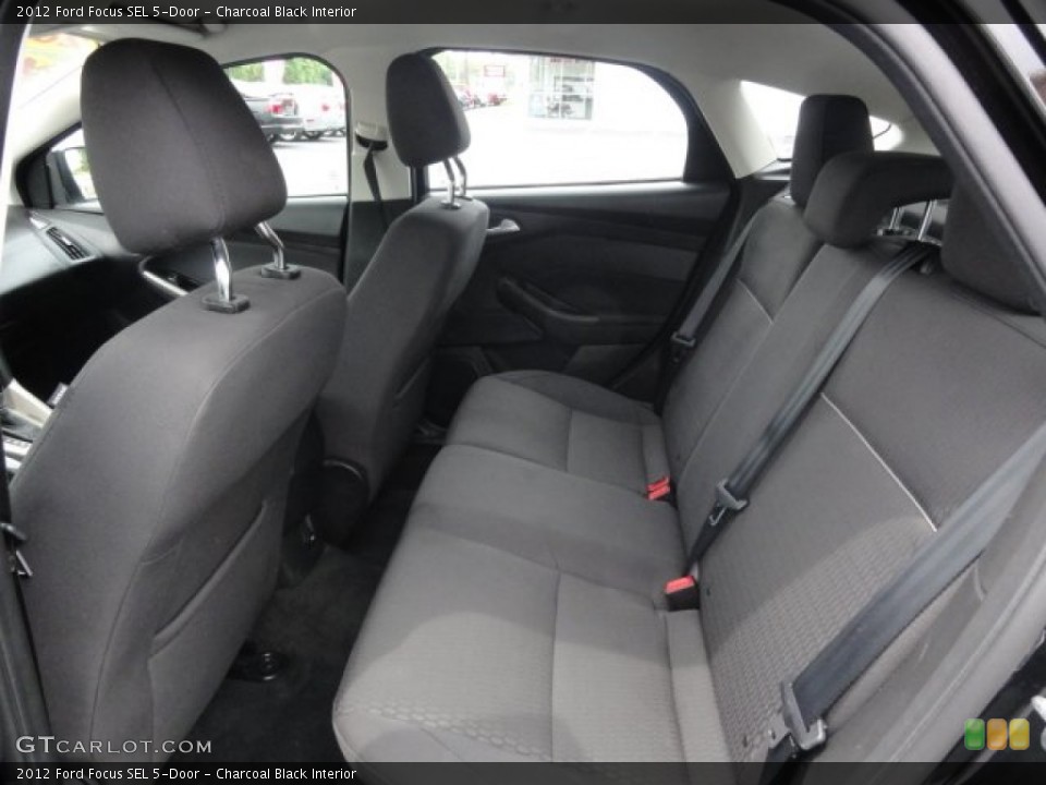 Charcoal Black Interior Rear Seat for the 2012 Ford Focus SEL 5-Door #81206319