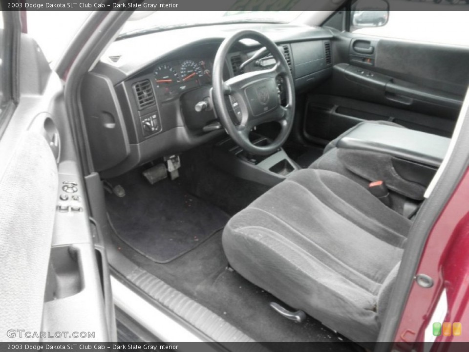 Dark Slate Gray Interior Photo for the 2003 Dodge Dakota SLT Club Cab #81208501