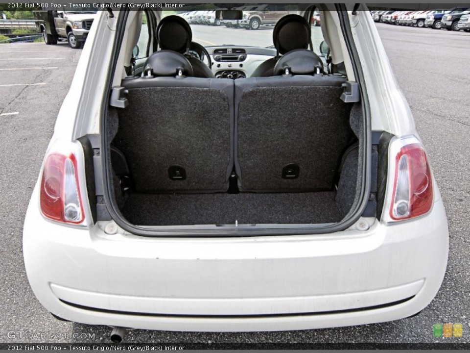 Tessuto Grigio/Nero (Grey/Black) Interior Trunk for the 2012 Fiat 500 Pop #81210727