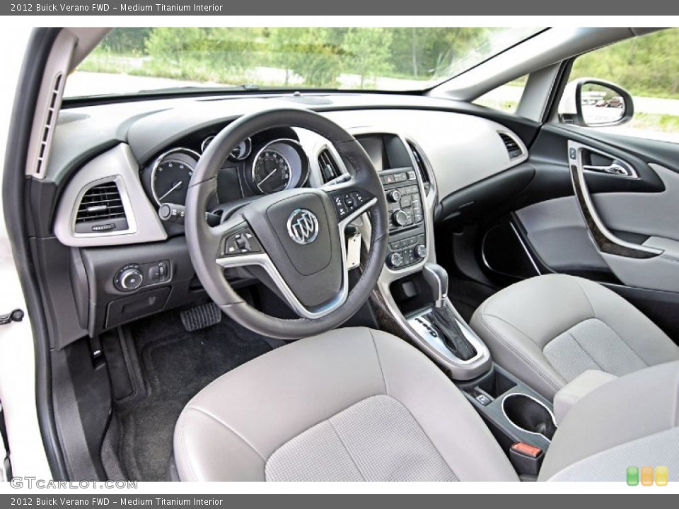 Medium Titanium Interior Prime Interior for the 2012 Buick Verano FWD #81211454