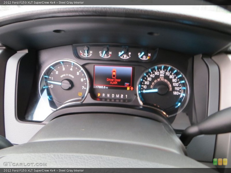 Steel Gray Interior Gauges for the 2012 Ford F150 XLT SuperCrew 4x4 #81211476