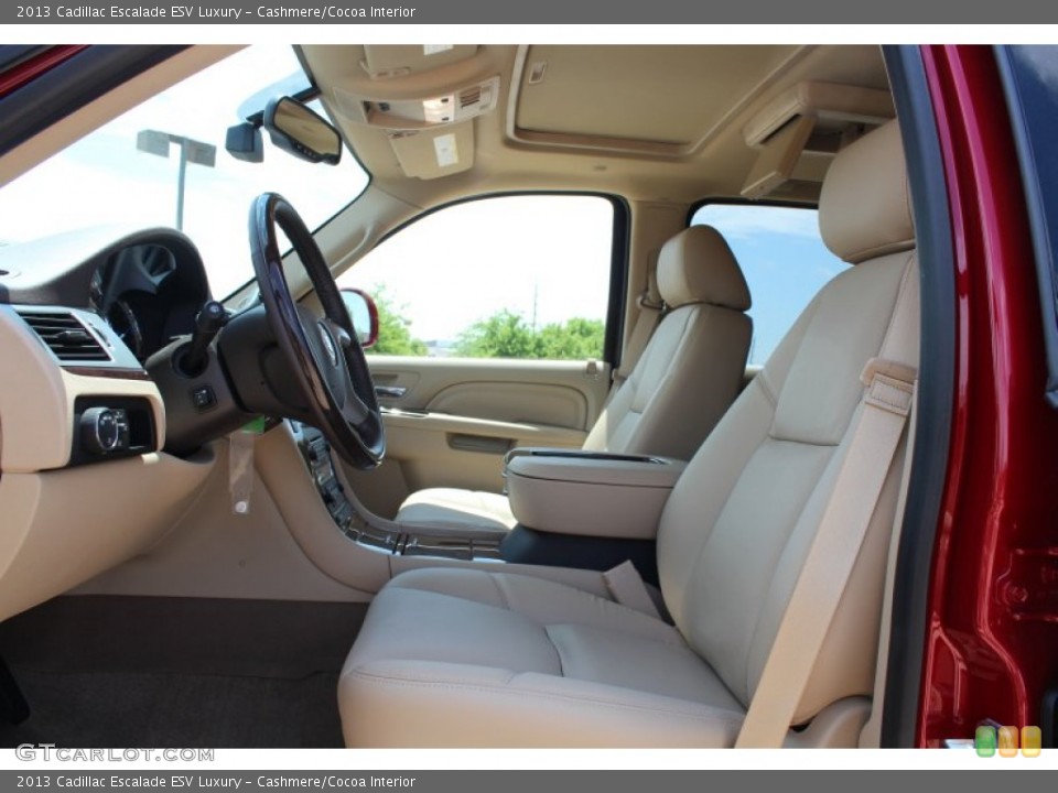 Cashmere/Cocoa Interior Photo for the 2013 Cadillac Escalade ESV Luxury #81211485