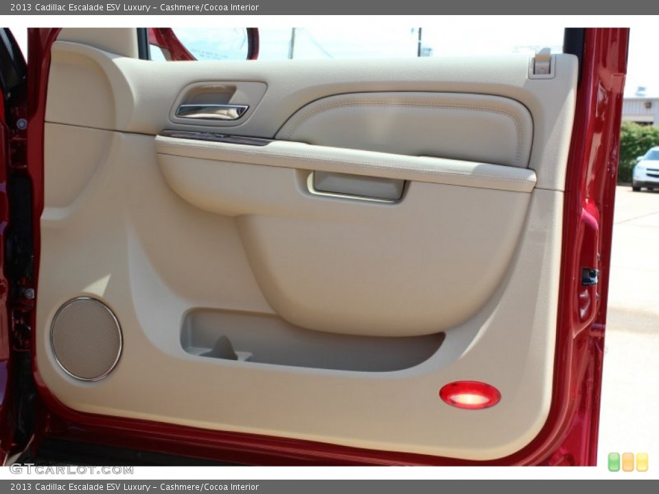 Cashmere/Cocoa Interior Door Panel for the 2013 Cadillac Escalade ESV Luxury #81211493