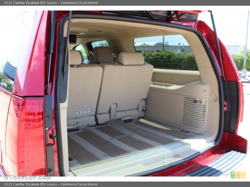 Cashmere/Cocoa Interior Trunk for the 2013 Cadillac Escalade ESV Luxury #81211623