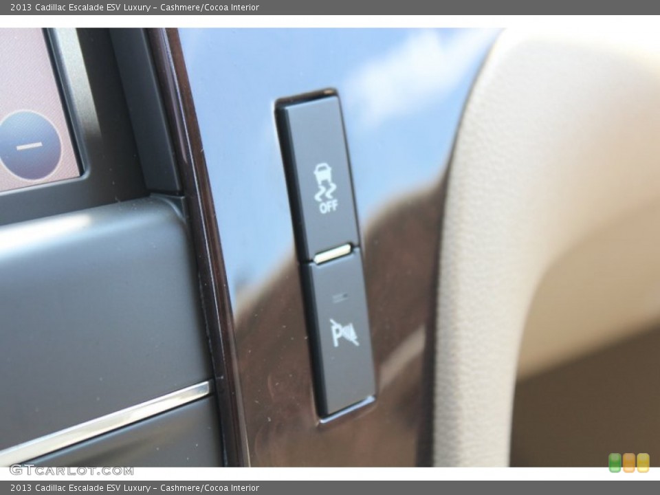 Cashmere/Cocoa Interior Controls for the 2013 Cadillac Escalade ESV Luxury #81211797