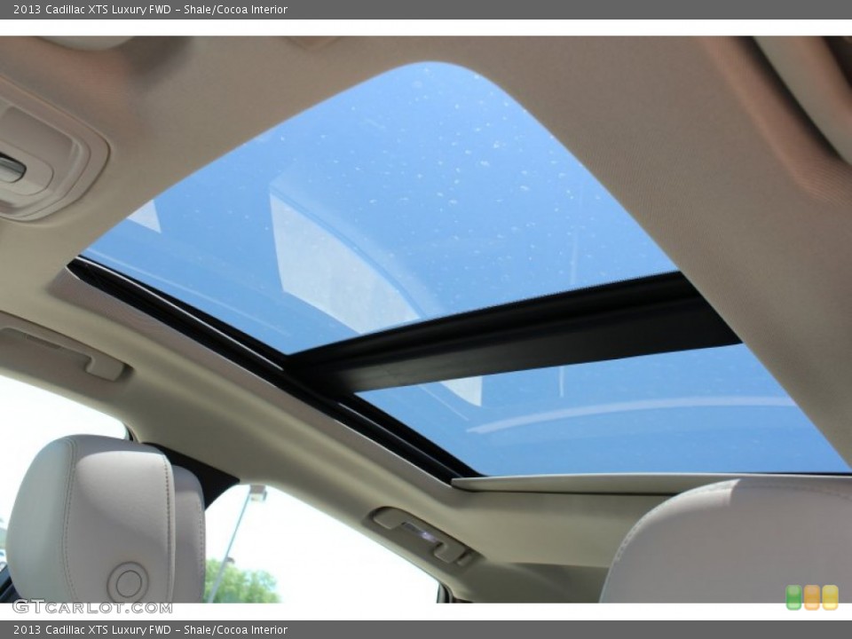 Shale/Cocoa Interior Sunroof for the 2013 Cadillac XTS Luxury FWD #81212529