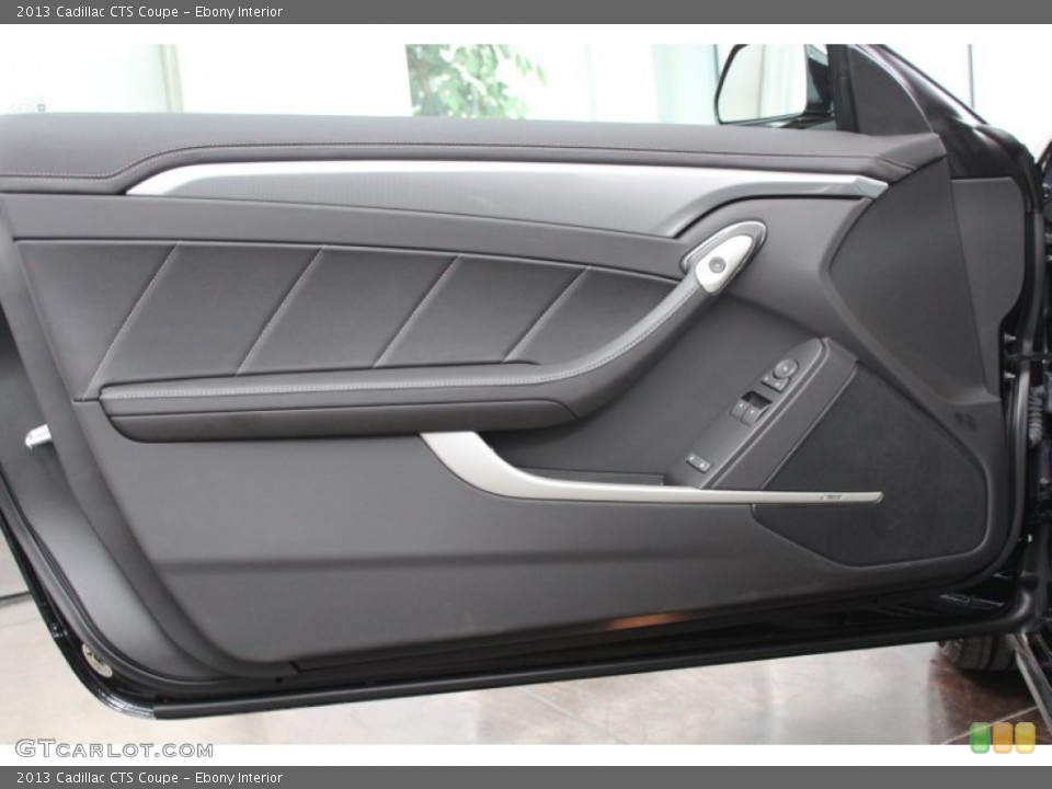 Ebony Interior Door Panel for the 2013 Cadillac CTS Coupe #81213231