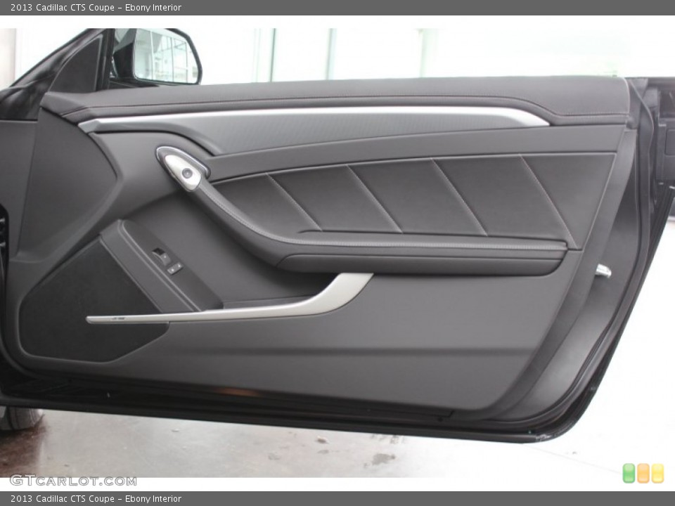 Ebony Interior Door Panel for the 2013 Cadillac CTS Coupe #81213269