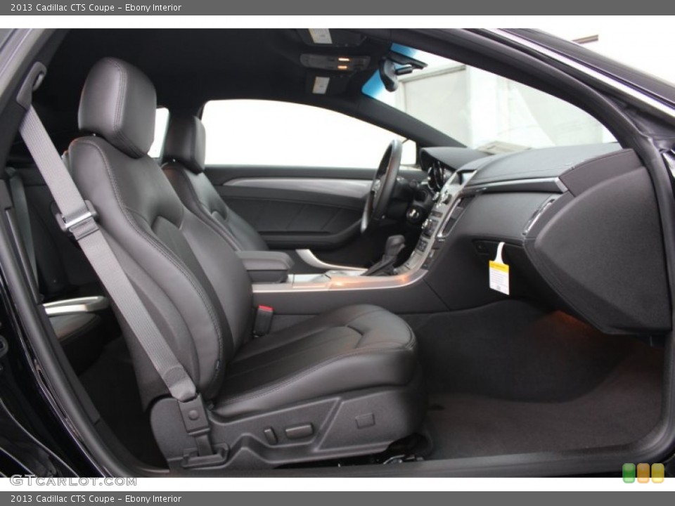 Ebony Interior Photo for the 2013 Cadillac CTS Coupe #81213284