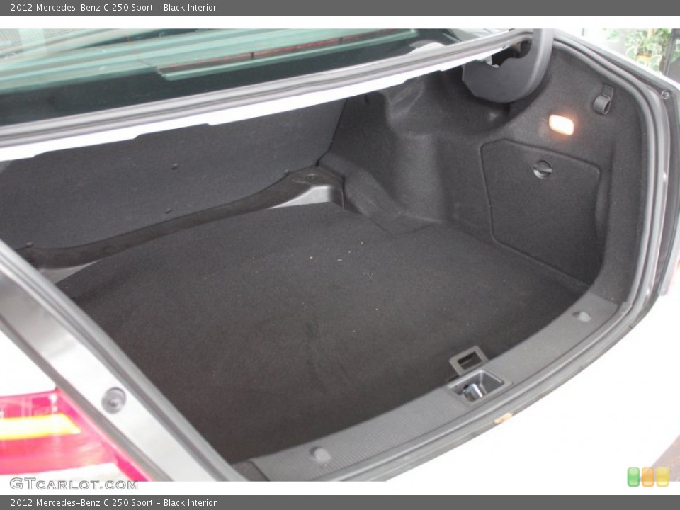 Black Interior Trunk for the 2012 Mercedes-Benz C 250 Sport #81214098