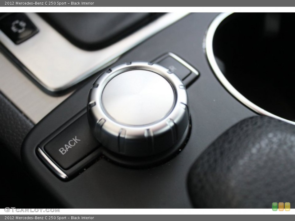 Black Interior Controls for the 2012 Mercedes-Benz C 250 Sport #81214146