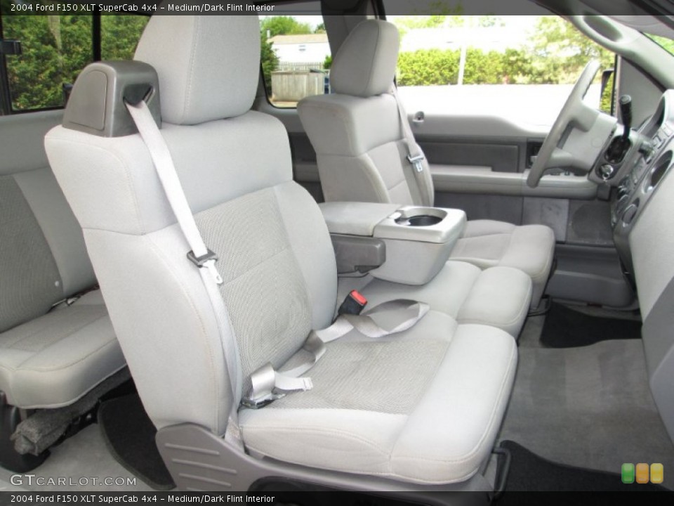 Medium/Dark Flint Interior Front Seat for the 2004 Ford F150 XLT SuperCab 4x4 #81215247