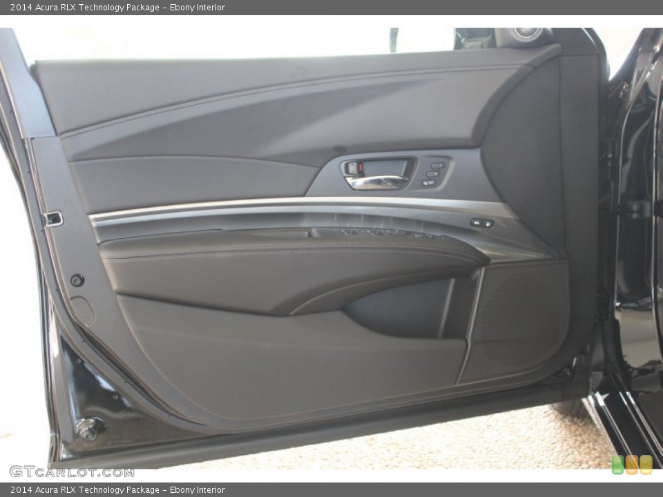 Ebony Interior Door Panel for the 2014 Acura RLX Technology Package #81215249