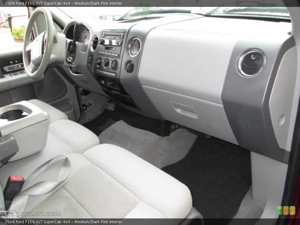 Medium/Dark Flint Interior Dashboard for the 2004 Ford F150 XLT SuperCab 4x4 #81215275