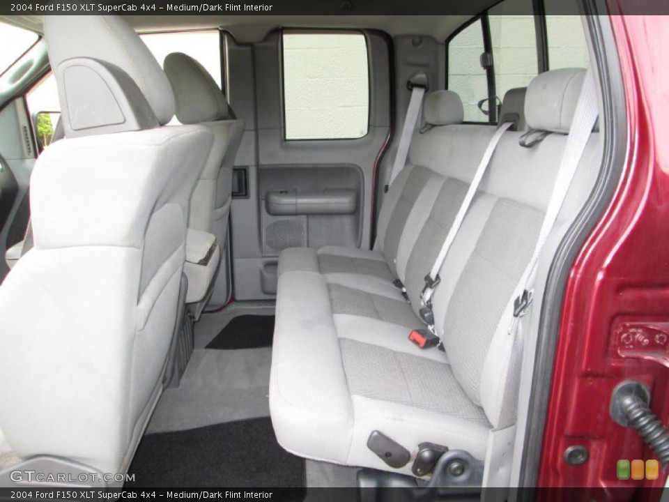 Medium/Dark Flint Interior Rear Seat for the 2004 Ford F150 XLT SuperCab 4x4 #81215296