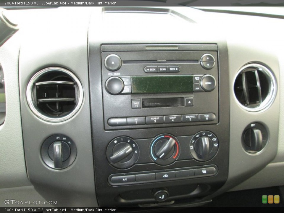 Medium/Dark Flint Interior Controls for the 2004 Ford F150 XLT SuperCab 4x4 #81215340