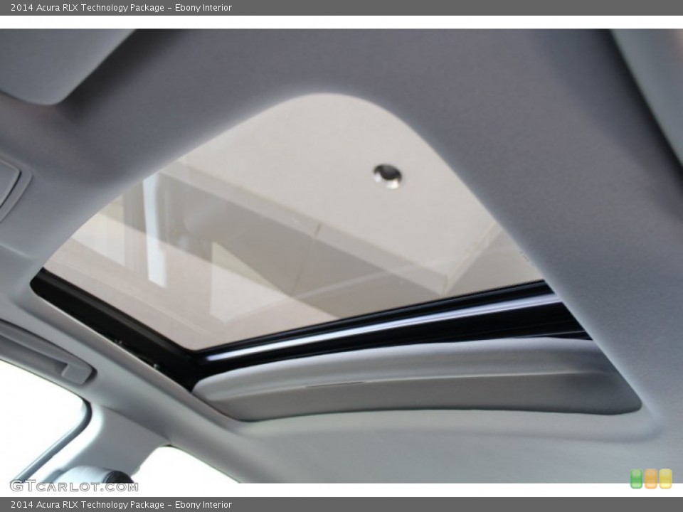 Ebony Interior Sunroof for the 2014 Acura RLX Technology Package #81215436