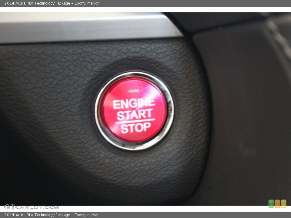 Ebony Interior Controls for the 2014 Acura RLX Technology Package #81215505