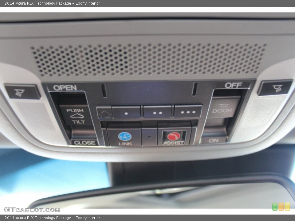 Ebony Interior Controls for the 2014 Acura RLX Technology Package #81215572