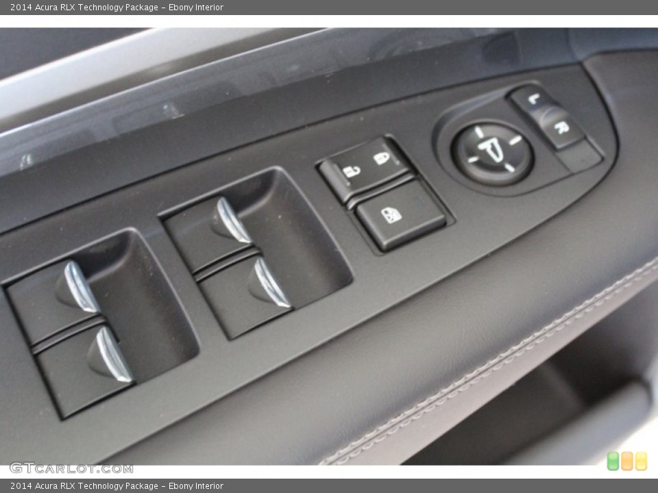 Ebony Interior Controls for the 2014 Acura RLX Technology Package #81215651