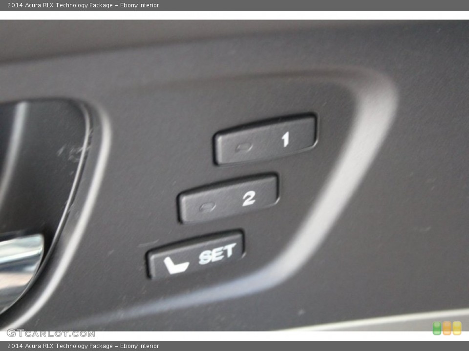 Ebony Interior Controls for the 2014 Acura RLX Technology Package #81215669