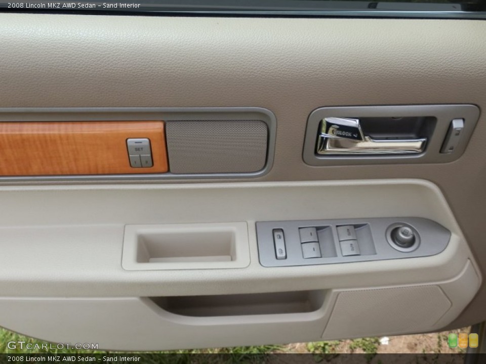 Sand Interior Door Panel for the 2008 Lincoln MKZ AWD Sedan #81216135
