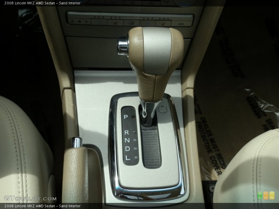 Sand Interior Transmission for the 2008 Lincoln MKZ AWD Sedan #81216159