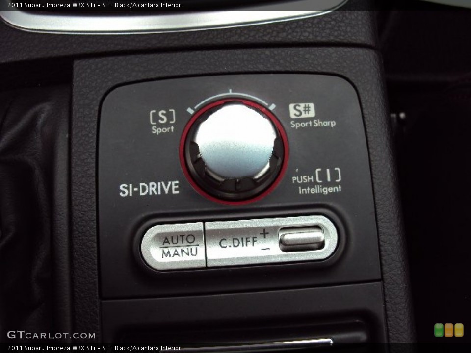 STI  Black/Alcantara Interior Controls for the 2011 Subaru Impreza WRX STi #81216704