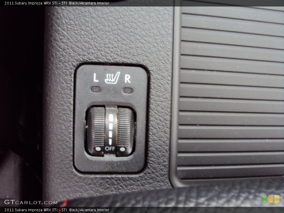 STI  Black/Alcantara Interior Controls for the 2011 Subaru Impreza WRX STi #81216739