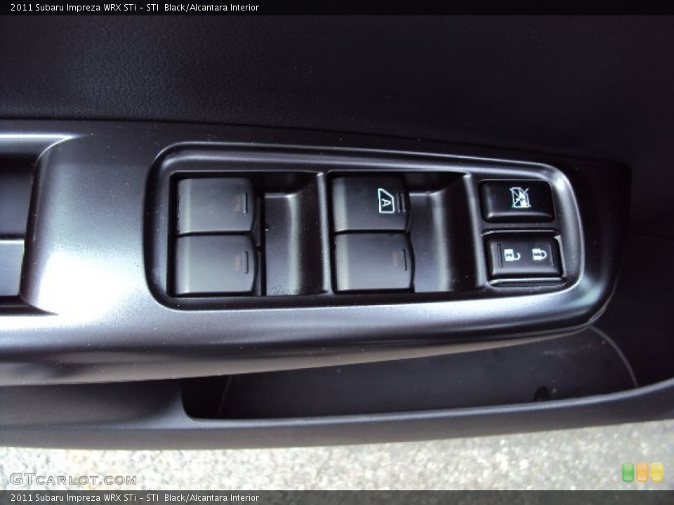 STI  Black/Alcantara Interior Controls for the 2011 Subaru Impreza WRX STi #81216762
