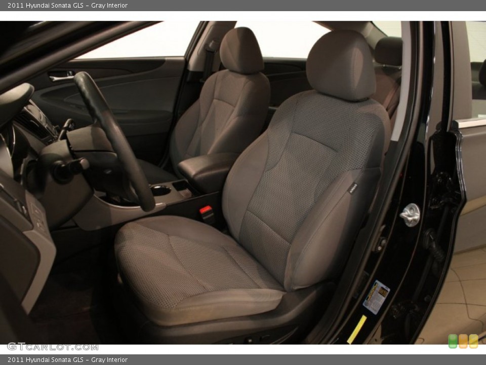 Gray Interior Front Seat for the 2011 Hyundai Sonata GLS #81219271