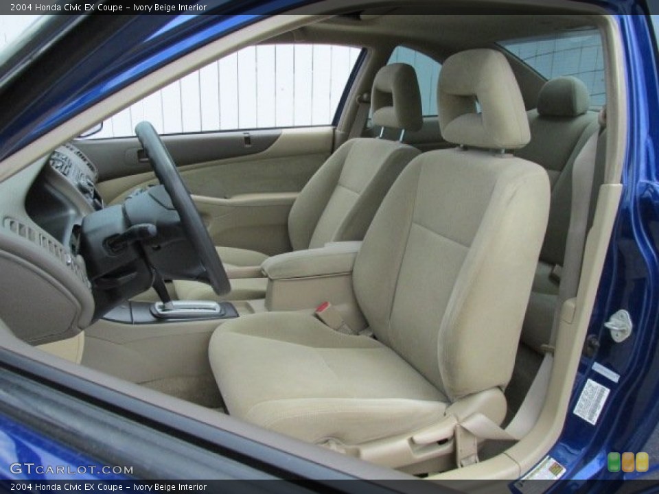 Ivory Beige Interior Photo for the 2004 Honda Civic EX Coupe #81219408