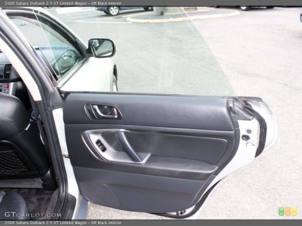 Off Black Interior Door Panel for the 2006 Subaru Outback 2.5 XT Limited Wagon #81220793