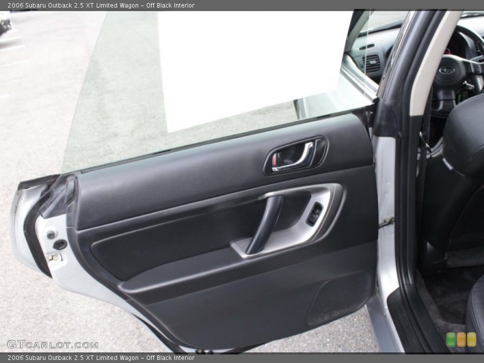 Off Black Interior Door Panel for the 2006 Subaru Outback 2.5 XT Limited Wagon #81220824